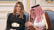 Мелания Тръмп без шал на главата в Саудитска Арабия