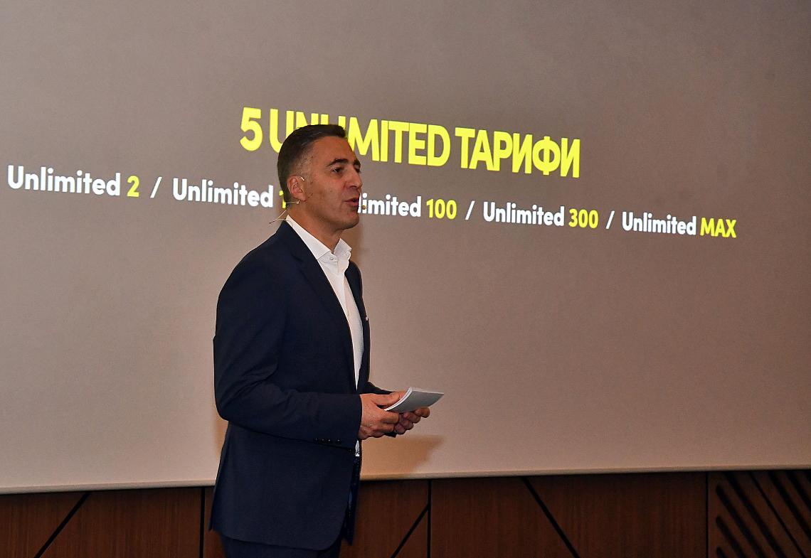 Vivacom предлага 5 нови Unlimited тарифи с включени неограничени минути,
