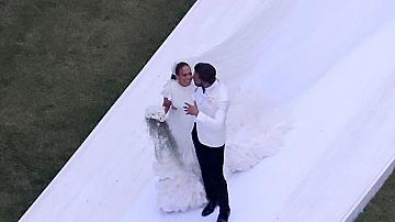 Джей Ло и Бен Афлек вдигнаха втора пищна сватба в