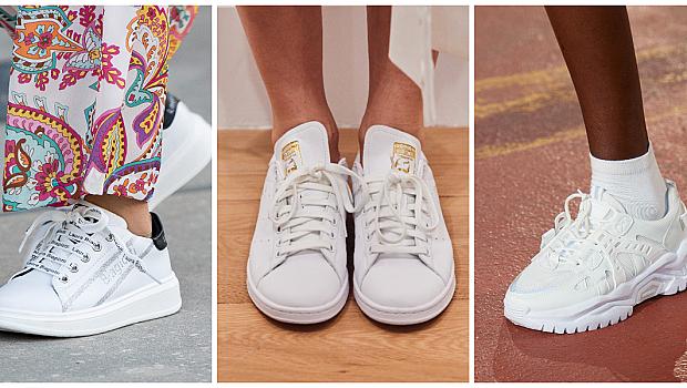Най-удобните и стилни обувки за лято 2022: Класическите бели кецове