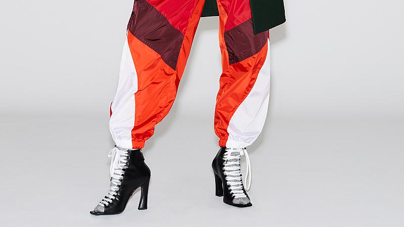 Широк панталон + обувки на висок ток: 29 актуални комбинации от подиума