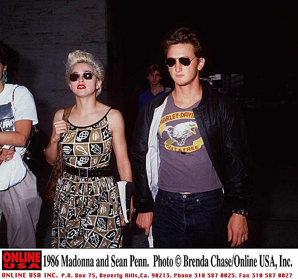 Мадона и Шон Пен