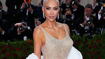 Ким Кардашиян свали 7кг, за да влезе в роклята на Мерлин Монро