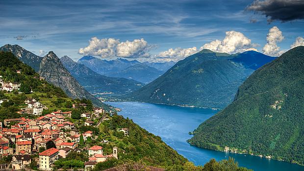 Магията на швейцарските Алпи: Красотата на Лугано ще ви плени