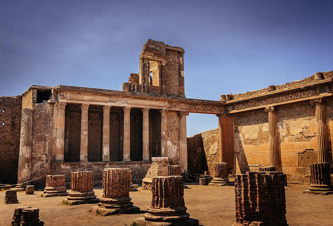 © iStock, Базиликата е сред най-важните сгради в Помпей.