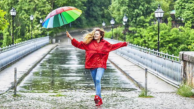 Дъждът може да се отрази добре на здравето
