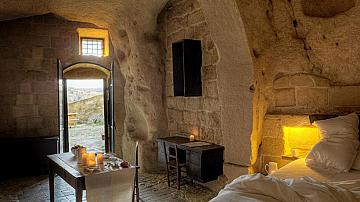 Хотел Le Grotte Della Civita в Матера, Италия