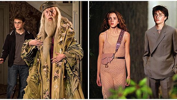 Хари Потър и Дъмбълдор облечени в Dior?