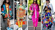 Street style вдъхновение: Цветни, пъстри, ярки по улиците на града