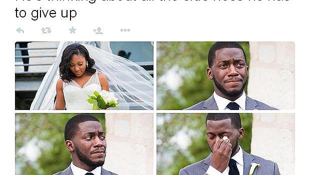 Могат ли мъжете да плачат на сватбата си?